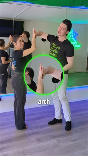 Small adjustments have big impact when dancing with a partner.