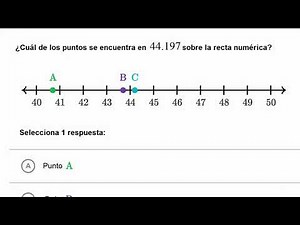 Redondear decimales en la recta numérica | Khan Academy en Español