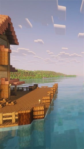 Fishing in SUNLIT VALLEY! #minecraft #letsplaystardewvalley #minecraftbuilding #sunlitvalley