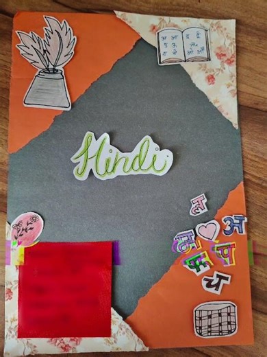 Hindi front page decoration aesthetic#art #music #frontpage #drawing #aestheic #song #trendingshorts