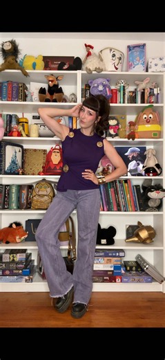 Disneybound Mégara facile : tenue inspirée d’Hercule en 3 broches