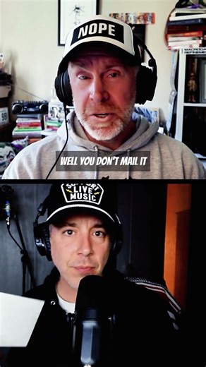 Ok, but who do I mail the CD to? I think Steve (Mgr) is getting frustrated 🤷🏻‍♂️😂 #musicbusiness