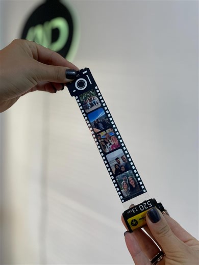 Custom 10 Photo Film Strip Keychain - Etsy