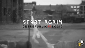 OneRepublic - Start Again (Lyric Video) ft. Logic _وانریپالیک و لوجی