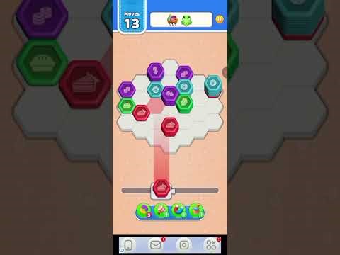 How to complete 16-19 Level Cooking Blast 3D Hexa match game 2025