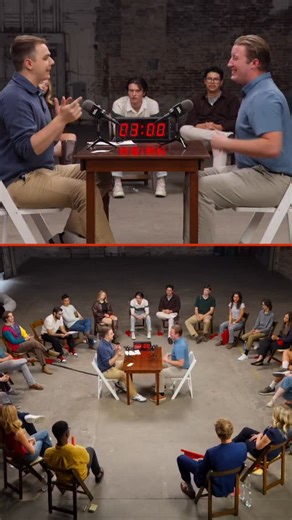 Jubilee on Instagram: "Talking Trump’s tax cut strategy @adammockler @surroundedshow #surrounded #taxes #trump #class"