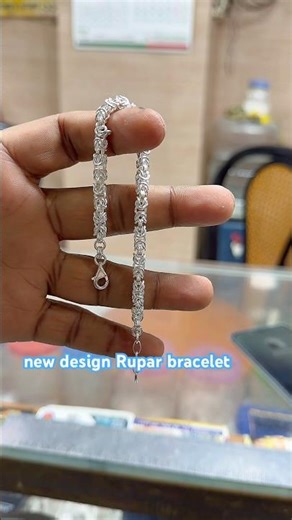 new design Silver Rupar bracelet #musiczindagi #925silver #music #gold #youtubeshorts #diamond