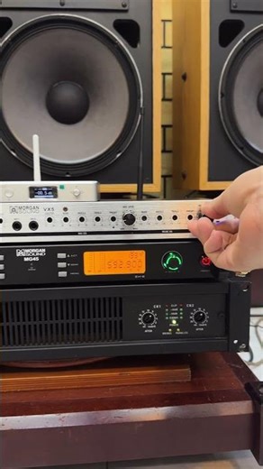 JBL 4655 speaker test - Main QSC CX1202V used goods from the US