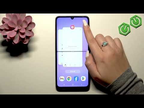 Samsung Galaxy A07: How to Use Split Screen Multitasking