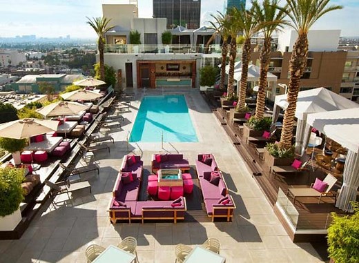 WET Deck at W Hollywood - Rooftop Bar Los Angeles