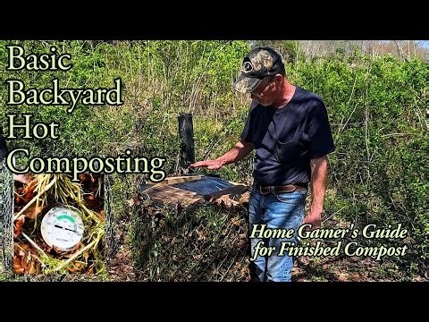 Basic Backyard Hot Composting Start to Finish