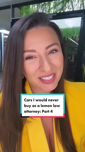 In the world of lemon law, patterns of defective cars are common 🍋🚘 Look at most lemon law class actions and you’ll see years and almost decades worth of cars that have the same types of problems. The good news for car buyers? You can use that information to your benefit to avoid buying cars that have been subject to class actions in the past. Should I do more of these “cars I would never buy” types of videos? Let me know in the comments ⬇️ _________ #lemonlaw #lawyer #lawyerup #attorney #car 