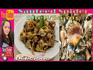 Sauteed Spider Shell/Saang | Thess Gumapac