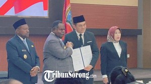 Resmi Pimpin BPKP Papua Barat Daya, Edi Sunardi: Kami Siap Kawal Pembangunan dari Hulu ke Hilir - Tribunsorong.com