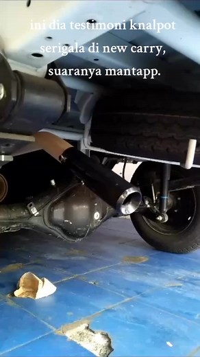 Testimoni Knalpot Serigala di New Carry