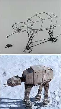 【貴重映像】ホスの戦い 完成前の絵コンテ公開！｜帝国の逆襲 (エピソード5)｜Star Wars(スター・ウォーズ) #shorts