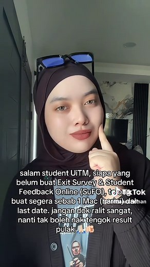 Exit Survey dan SuFO UiTM: Panduan Lengkap