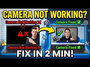 Fix Acer Laptop Camera Not Working Windows 10/11
