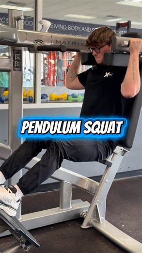 Brendan breaking down how to use our new Pendulum Squat while Adam puts in the work 💪🔥 If you’ve never tried this machine, now’s the time — it’s one of the best ways to build strong, powerful quads with less stress on your lower back. Come ask a trainer to walk you through it! | Xist Fitness