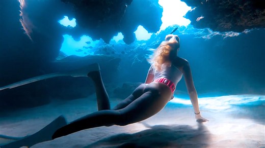 The ocean floor suddenly started moving beneath them