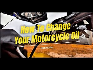 How To Change Your Motorcycle Oil - A DIY Motorcycle Oil Change Tutorial (Suzuki GSX-R SportsBike)