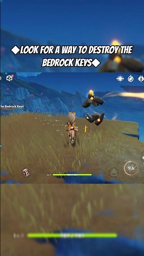 How to Destroy Bedrock Keys Fast | Genshin Impact Quest Guide #shorts #genshinimpact