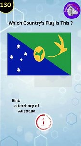 #Christmas Island Flag Mystery! Guess the Country's flag 130!