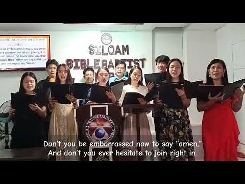 From the First Hallelujah to the Last Amen | SATB CHOIR | Lyrics | SBBC