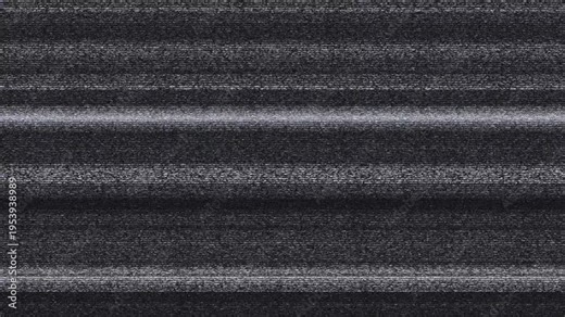 Analog TV Signal Interference and VHS Distortion Loop 09