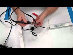 Attaching Power Supply to the HolidayCoro DMX Controller