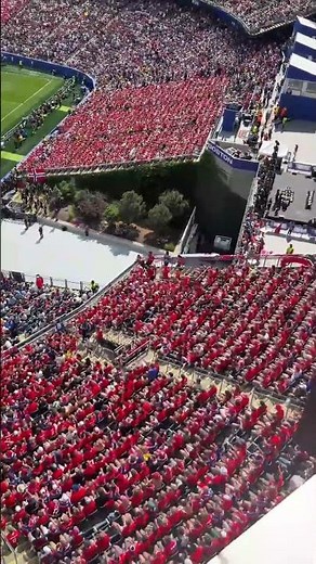 Norway fans bring "Viking Row" back to Boston Stadium