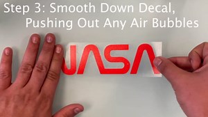 USMC White Vinyl Lettering Sticker (US Marine Corp, Decal Cars, Trucks (3 x 8.5 inch) USMC Licensed