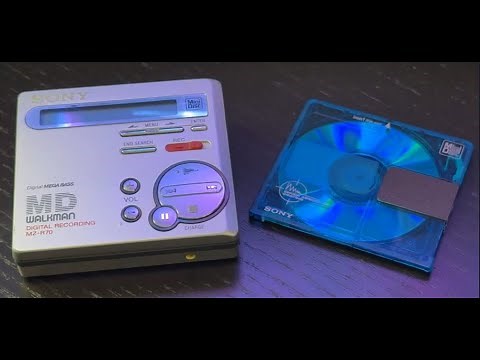 Sony MZ-R70 Minidisc walkman overview