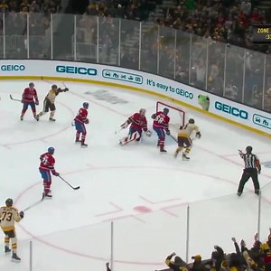 A Danton deflection. | Boston Bruins