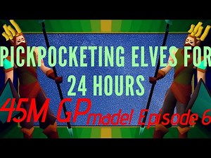 Loot from 24 hours Pickpocketing Elves - OSRS