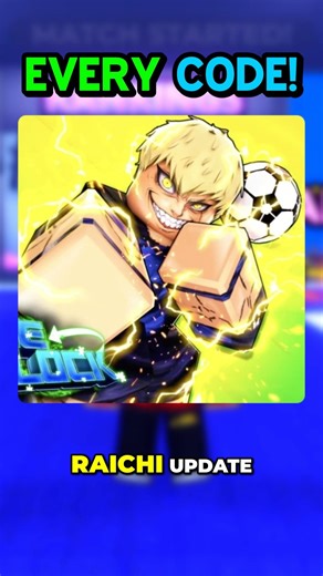 EVERY CODE In Blue Lock: Rivals RAICHI UPDATE!