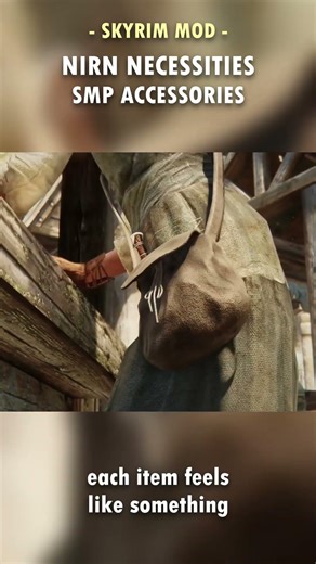 COOL NEW Skyrim Clothes and Accessories with SMP Physics! 🏃‍♂️