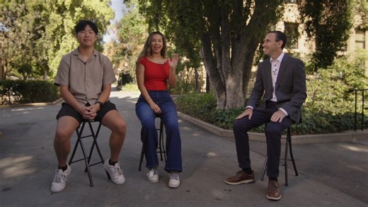 President Jon Levin sat down with ASSU executive president Ava Brown, ’26, and Josh Bahk, ’27, to talk about priorities for the year ahead and how to get the most out of your time on the Farm. Watch their conversation: http://stanford.io/42DFnQi | Stanford University