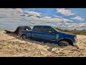 Diesel Trucks, and Deep Sand, Don’t Mix!!