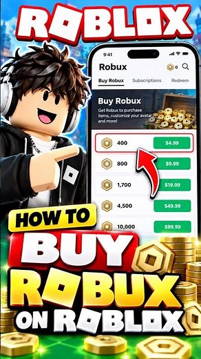 How To Buy Robux on Roblox