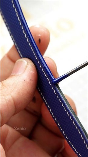 The craftsman is the author of what you see, and everything you don't. #zenio #watchstrap