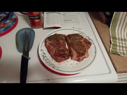 MAKING BEEF STEAKS! - T-fal Easy Fry Compact Air Fryer