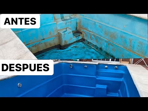 PINTAR PISCINA DE FIBRA - PASO A PASO