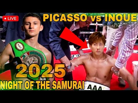 💥The Night of the Samurai - ALLAN PICASSO vs NAOYA INOUE fight | full fight highlights | FULL HD