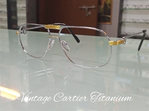 Vintage Titanium eyeglasses are highly sought after for their timeless style. #Titanium #Eyeglasses | Nine Optic