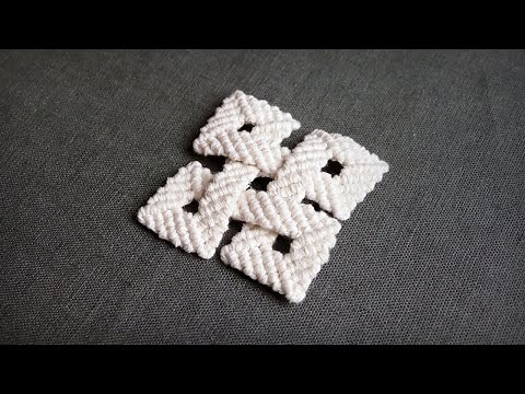 Celtic Macrame Brooch Pattern