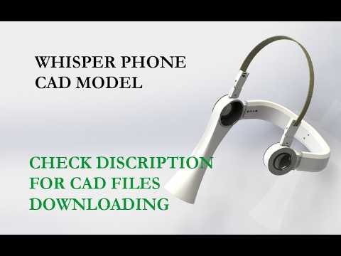 WHISPER PHONE CAD MODEL