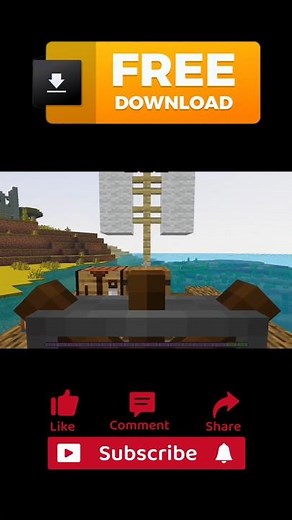 ⚓MHAFY'S SHIP ADDON for BEDROCK | MINECRAFT PE +1.21 #addons