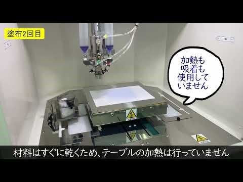 RPS200Sで実現する薄膜塗布｜小型スプレーコーターの実力 #スプレー塗布 #材料開発 #機能性材料 #コーター #RPS200S #塗装装置 #小型装置 #研究開発 #セル生産 #iP2G