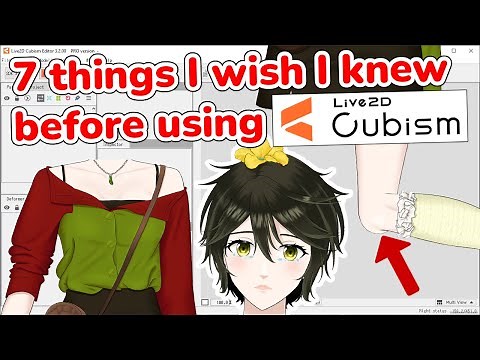 7 things I wish I knew before using Live2d